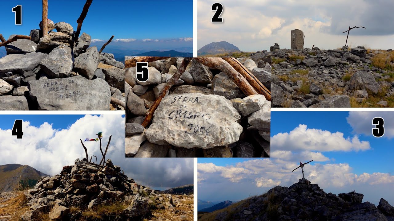 Le 5 vette OVER 2000m - straordinaria avventura nel parco nazionale del pollino!