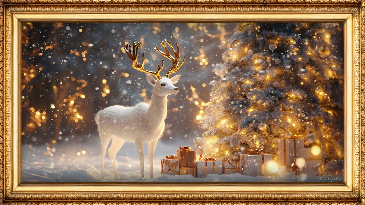 Magical Christmas Lights | Art Frame Screensavers | Art for your TV | 4K