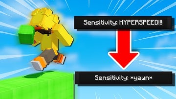 Bedwars But If I Die, My Sensitivity Is Randomized