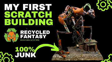 My First ever scratchbuild robot R.I.P.P.E.R-01/#robot from junk/#scratchbuilding/#mecha/#recycle