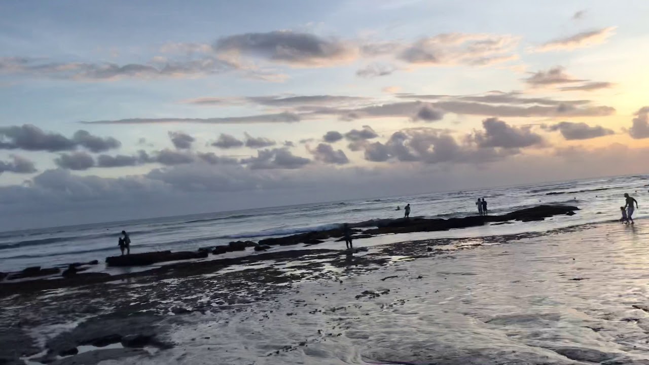 Saturday sunset in Canggu Bali - YouTube