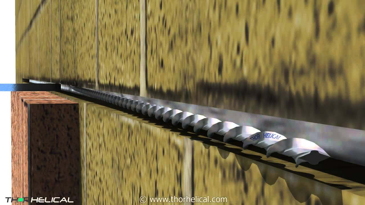 Helical Bars form Masonry Beams for Lintel Repair YouTube