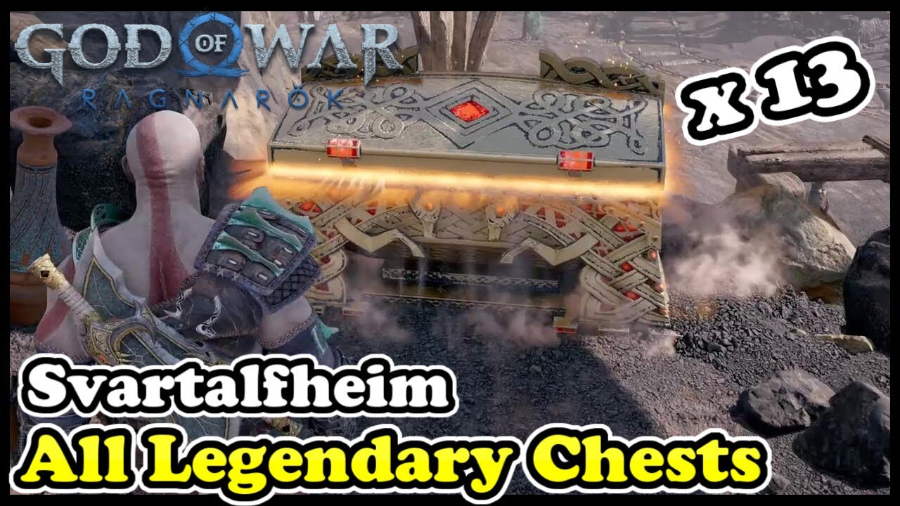 Svartalfheim All Legendary Chests Location Guide God of War Ragnarök
