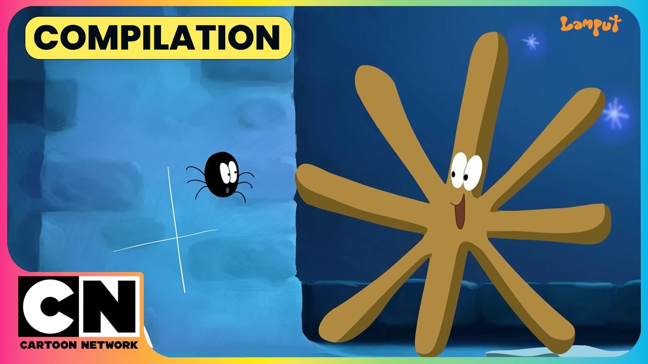 Lamput's Cutest Shape Shift Helps The Spider!🕸️🧡| Lamput