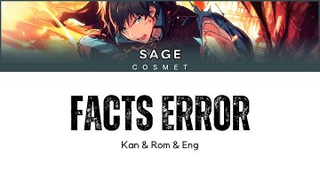 FACTS ERROR — Sage (Helios Rising Heroes) [KAN/ROM/ENG]