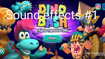 Dino Bash 2: Sound effects (part 1)