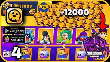 Brawl Stars: Non-Stop to 12k Trophies😜 Gameplay - 4 #gaming