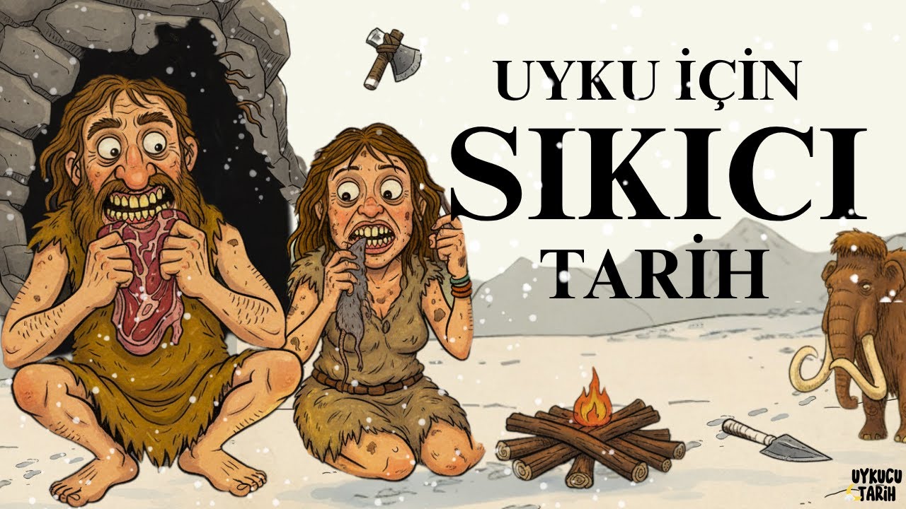 Taş Devri'nin Soğuk Kış Günleri Nasıl Geçiyordu? | Uyku İçin Sıkıcı Tarih