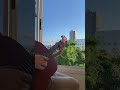Fim de tarde com musica e sol