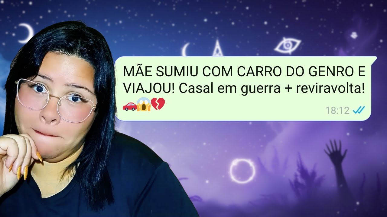 MÃE ROUBOU CARRO! 🚗😱