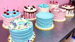 I STABBED the cake AGAIN | Real Time Cake Decorating