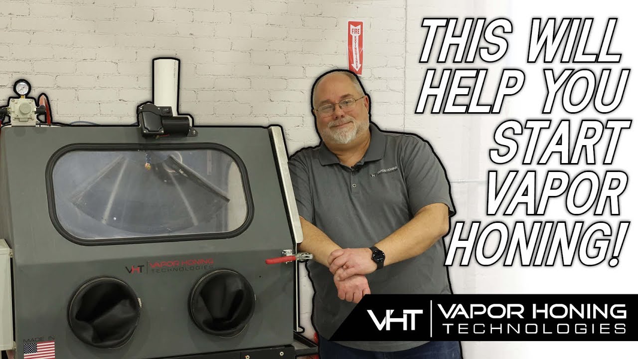 How to Use a Vapor Honing Machine! A Beginner’s Guide to Perfect Finishes