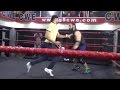 Watch : Harbhajan Singh knocking down Great Khali's student