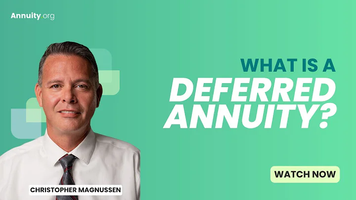 What is a deferred annuity?