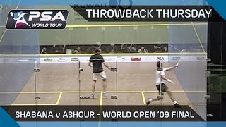 Squash: Throwback Thursday - Shabana v Ashour - World Championship 2009 Final