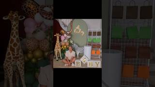 easy set up jungle safari theme backdrop balloon garland#safaribackdrop#safari#fypyoutubeshorts Wealth
