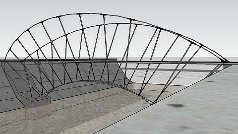 Puente/Bridge Sketchup + Component Stringer + Sandbox