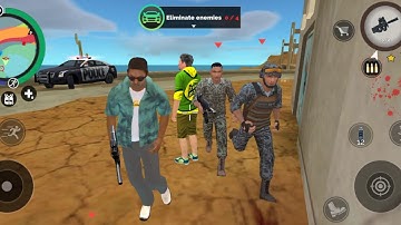 Dealing With Soldiers - New Vegas Crime Simulator Update | Android Gameplay