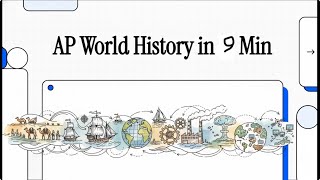AP World History: Modern (FULL COURSE CRAM REVIEW IN UNDER 9 MINUTES!)