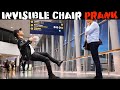 Best of  invisible chair prank julien magic