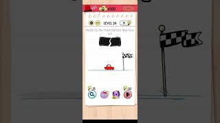 Reach to the finish before time runs out! Brain test level 39