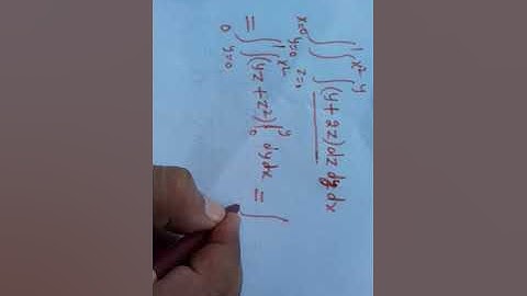 IIT JAM 2014 MATH (A) Q.NO.27 Triple Integration