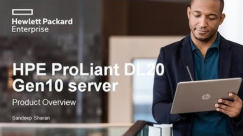 Tour the HPE ProLiant DL20 Gen10 Server