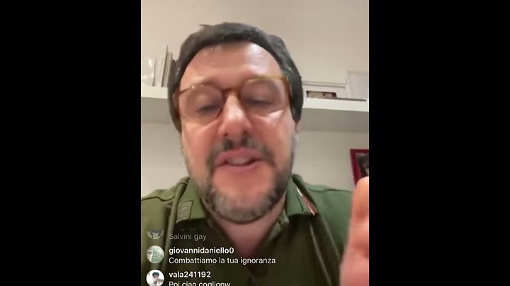 SALVINI INSULTATO PESANTEMENTE