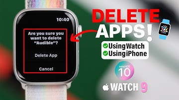 How To Remove Apps From Apple Watch 9! [Uninstall/Delete Apps on watchOS 10]