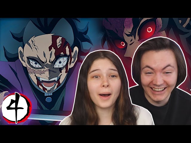 KIMETSU NO YAIBA / DEMON SLAYER - 3 TEMPORADA EP 4 - REAÇÃO / REACTION -  TODO MUNDO CONTRA 