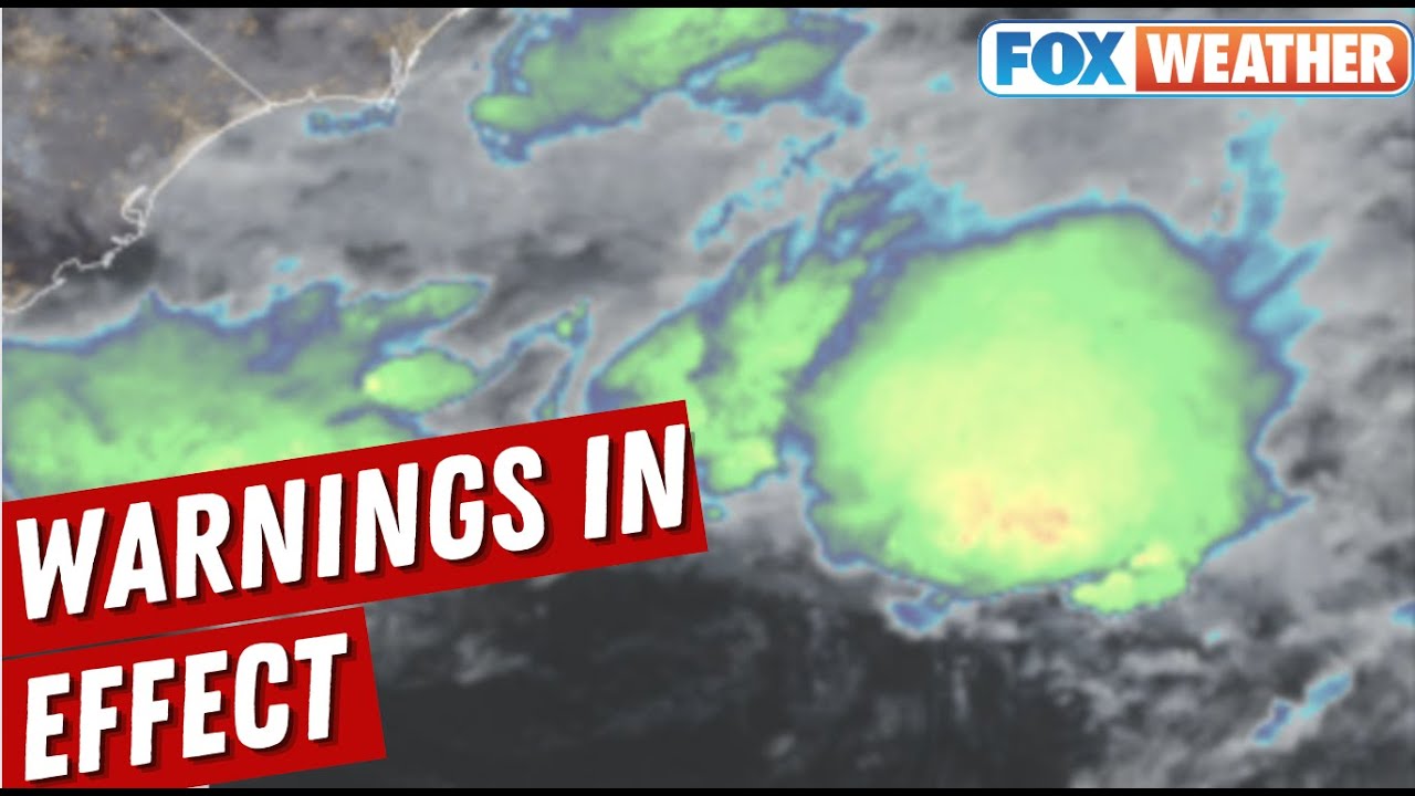 Potential Tropical Cyclone Eight forms off Carolinas coast, expected to ...