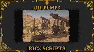 RedM Script - RicX Oil Pumps - RedEM:RP Reboot/RSG/QBR/QR/VORP Script