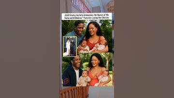 Thumbnail of Twins’ names revealed: A$AP and Rihanna shine #rihanna #asap #rapper #hiphop #eminem