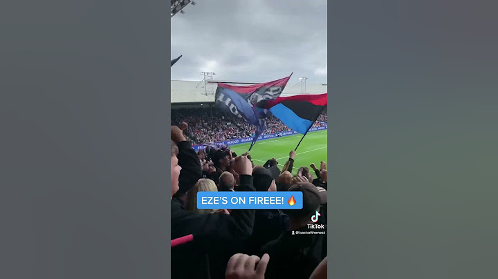EZE’S ON FIRE! 🔥 #crystalpalace #cpfc #premierleague #eze