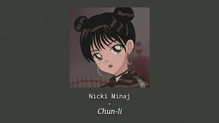 Nicki Minaj - Chun-Li (SLOWED DOWN + Reverb) Resimi
