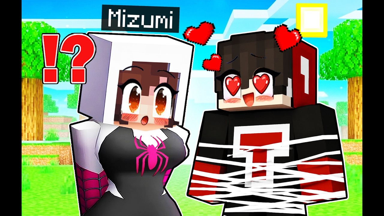 Playing Minecraft as a PROTECTIVE SPIDERGIRL ( Tagalog )