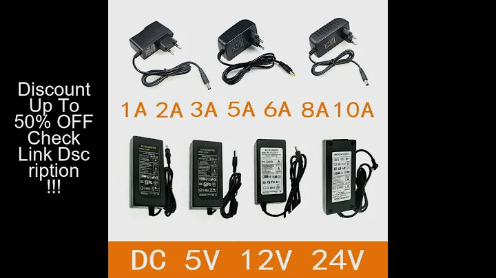 Power Supply Adapter 220V AC DC 5V 6V 8V 9V 10V 12V 13V 15V 24V Universal Charger 1A 2A 3A 5A 6A 8A
