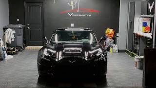 Garage Makeover Garage Makeover: Part Deux! https://youtu.be/dM0IfKuSRHA Materials: - Good old black and gray paint - Diamond Grid-Loc tiles