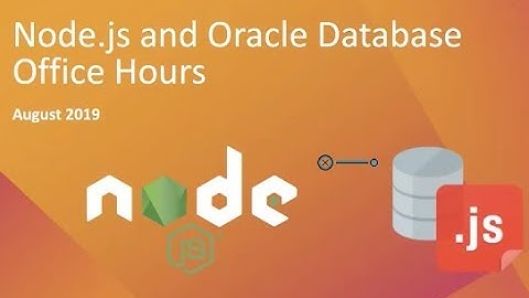 Node-oracledb 4.0 New Features