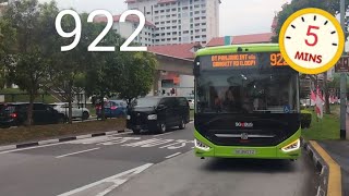 [5 Minutes] SMRT Zhongtong N12 SG3507Z on 922