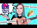 singing the entire taco bell menu