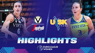 Virtus Segafredo Bologna v ZVVZ USK Praha | Gameday 7 | Highlights | EuroLeague Women 2022