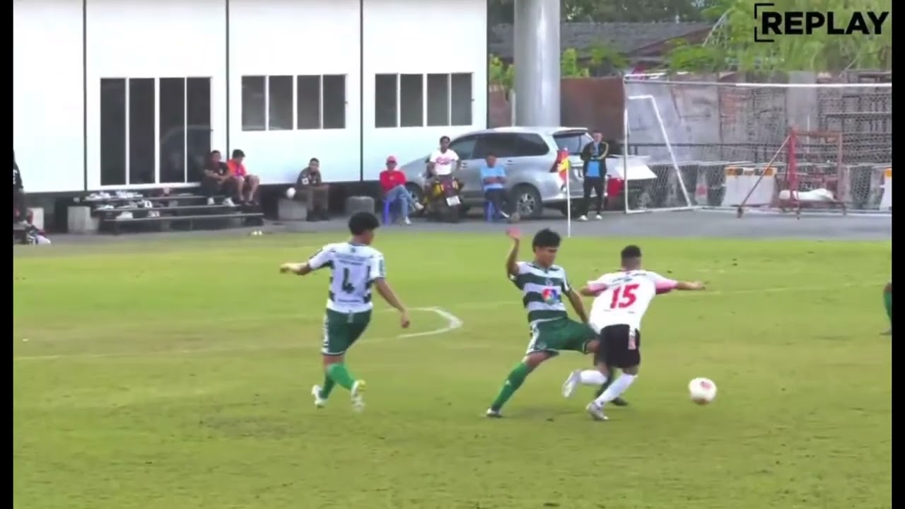 ไฮไลท์ ร.ร.หมอนทองวิทยา vs ราชนาวี เอฟซี “บรรยากาศช่วงท้ายเกมส์”