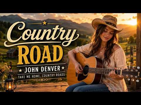 Country Roads Nostalgia 🌅 | John Denver's Legendary Country Hit