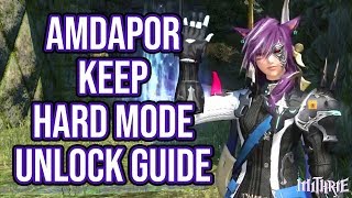 FFXIV 2.5 0495 Amdapor Keep Hard Unlock Guide
