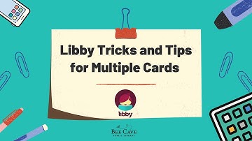 Libby Multiple Card Tricks