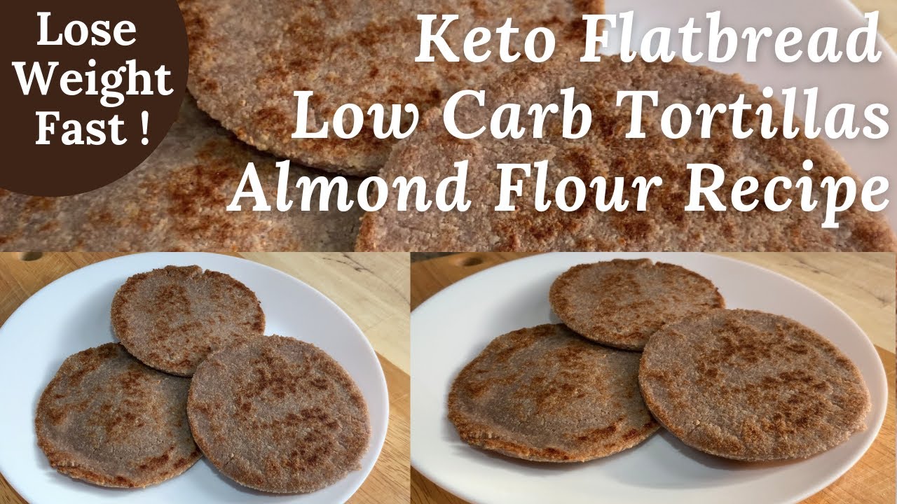 Keto Low Carb Flatbread Recipes Almond Flour Flatbread Almond Flour