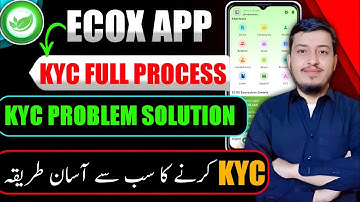 How to do KYC on ECOX App || ECOX App kyc error solution