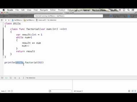 Static (Class) Methods in Swift