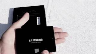 Samsung 850 EVO SSD || Unboxing/Installation/Test || - YouTube